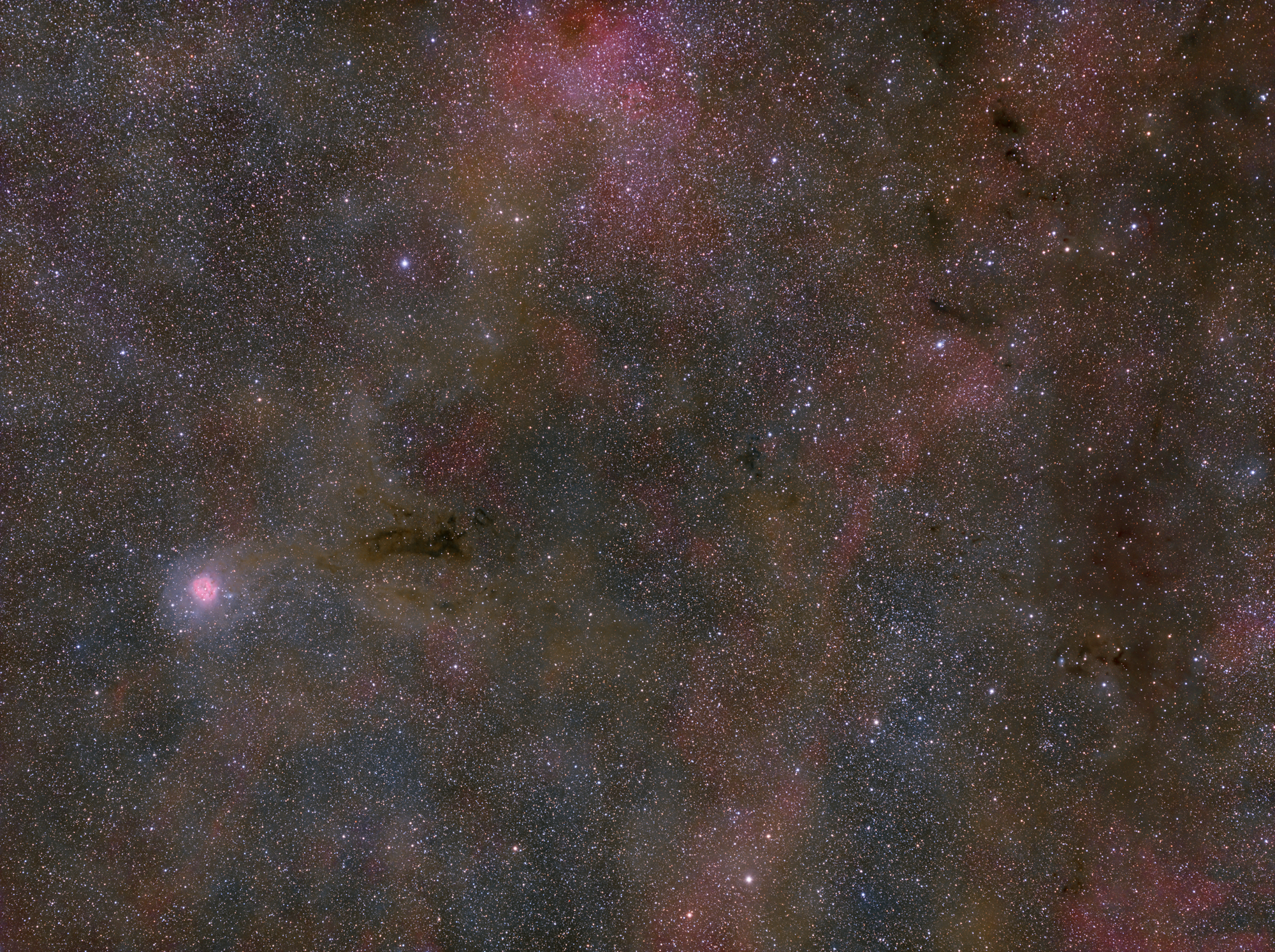 IC 5146 Cocoonnebel - Weitfeld